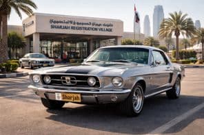Výmena poznávacích značiek pre klasické vozidlá v Šarjahu