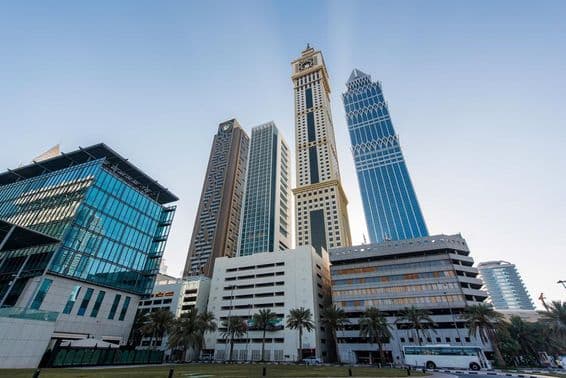 Veža Big Ben v Spojených arabských emirátoch.