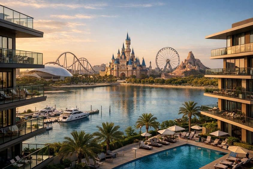 Luxusná panoráma Yas Island