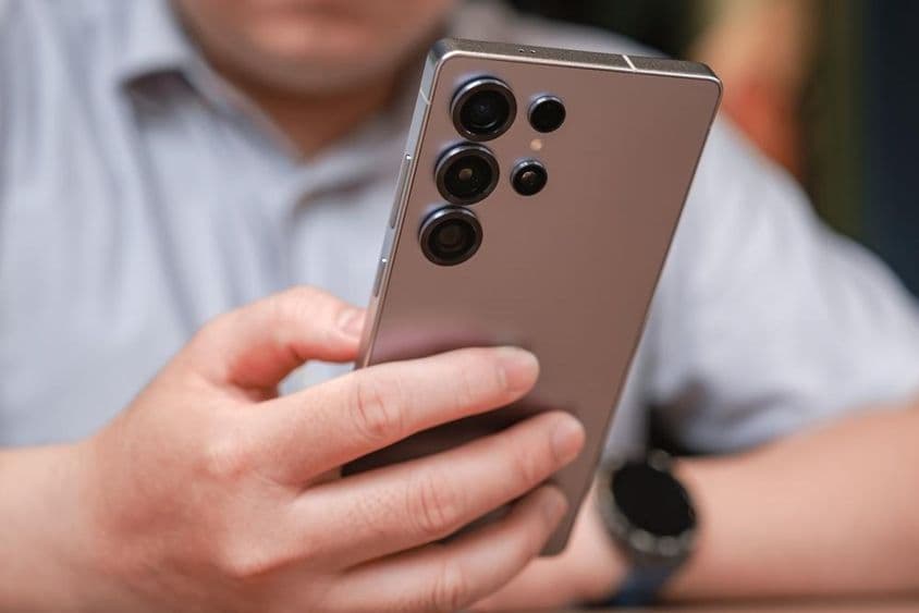 Samsung Galaxy S25 Ultra smartfón.