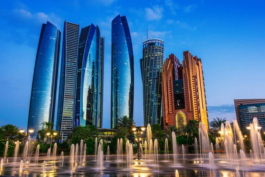 Etihad Towers v Abu Dhabi, Spojené arabské emiráty