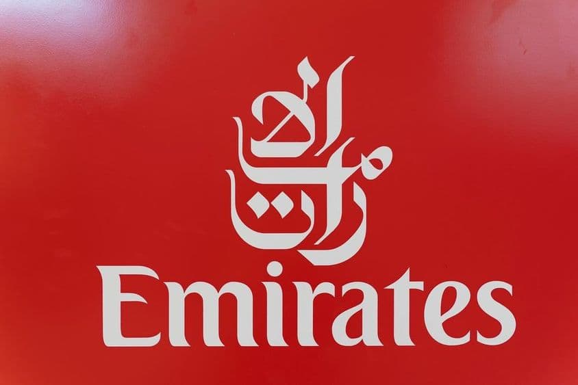logo leteckej spoločnosti Emirates