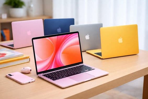 Farebné MacBook Neo laptopy