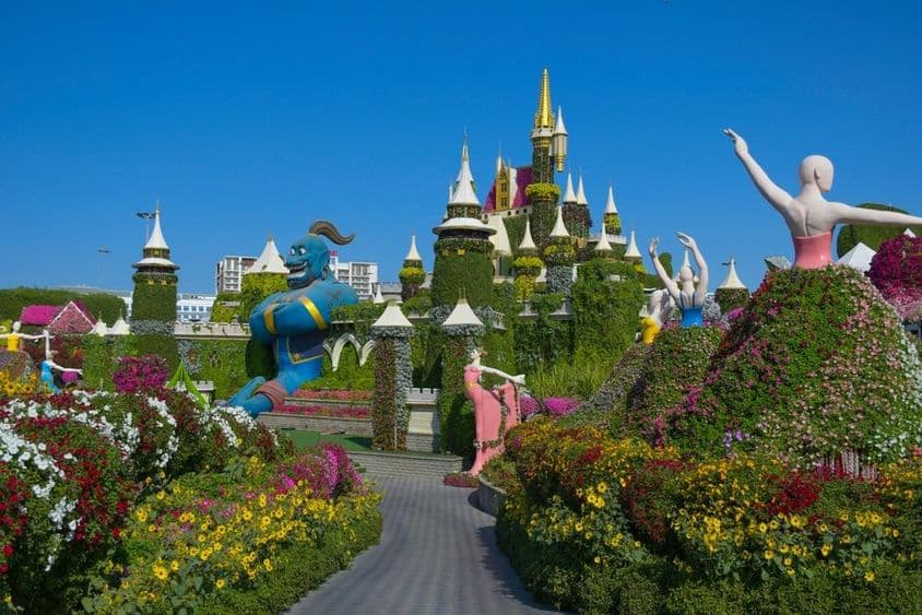 Dubajský Miracle Garden