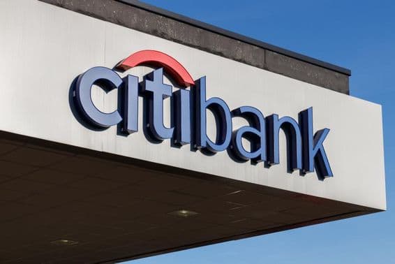 Pobočka maloobchodnej banky Citibank.