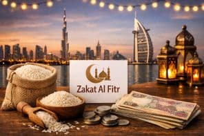 Ramadánske darovanie pod svetlami Dubaja