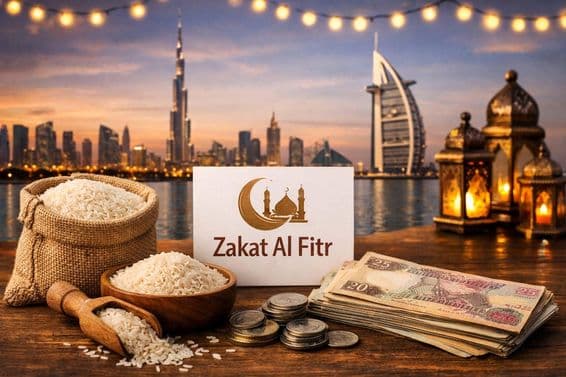 Ramadánske darovanie pod svetlami Dubaja