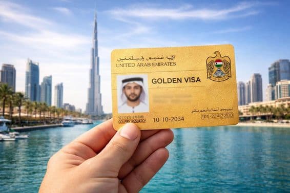 Dubai Zlaté vízum karta