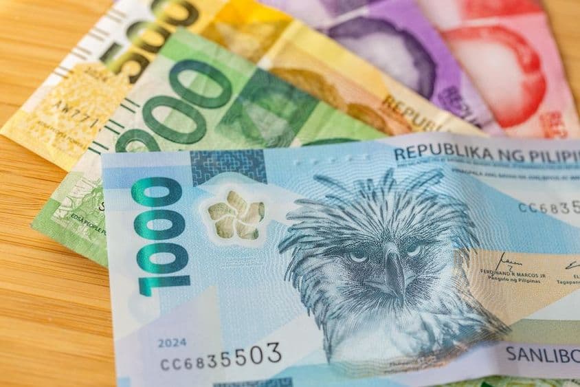 Filipínske bankovky pesa.