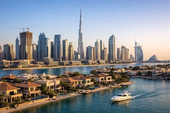Panoráma dubajského trhu s nehnuteľnosťami
