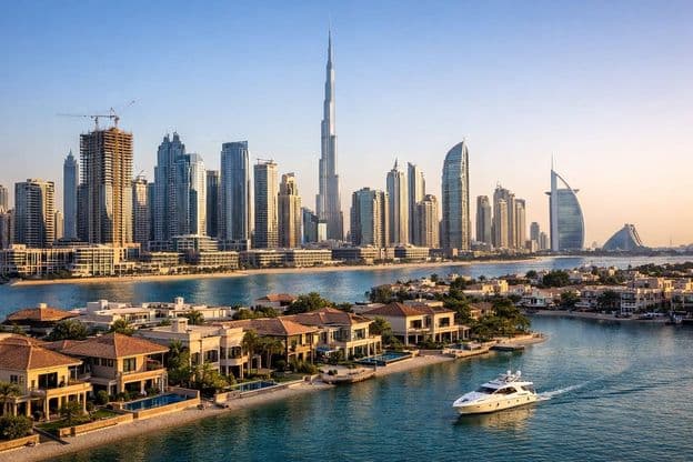 Panoráma dubajského trhu s nehnuteľnosťami