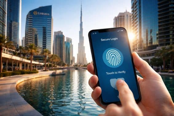 Dubajská bezpečnosť digitálneho bankovníctva