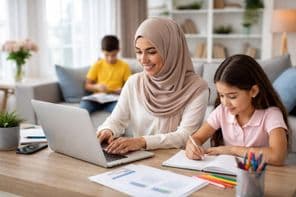 Domáca práca s rodinou pohromade