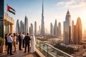 Panoráma obchodnej stability Dubaja