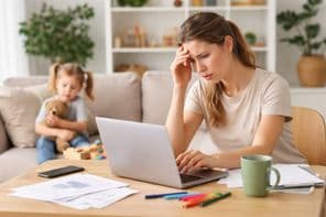 Práca z domova s dieťaťom