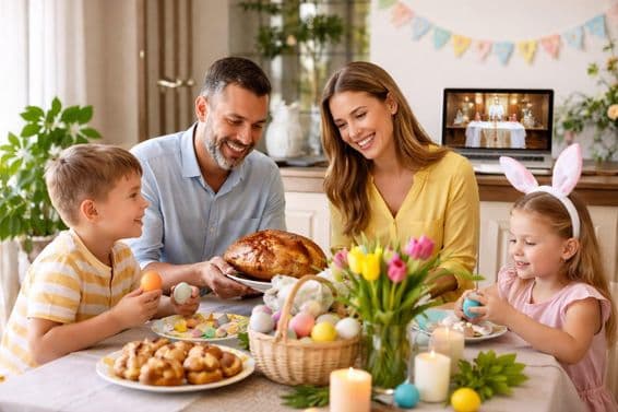 Domáce Veľká Noc s dubajskou atmosférou