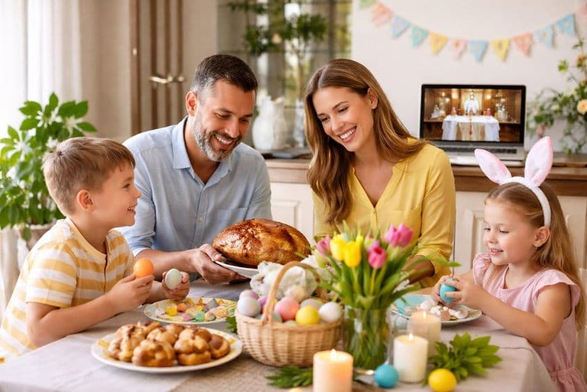 Domáce Veľká Noc s dubajskou atmosférou