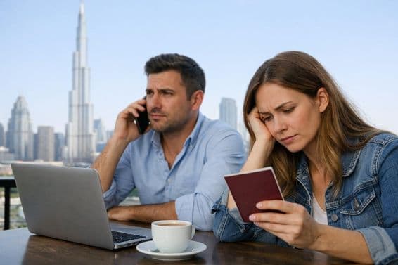 Neistý návrat z Dubaja