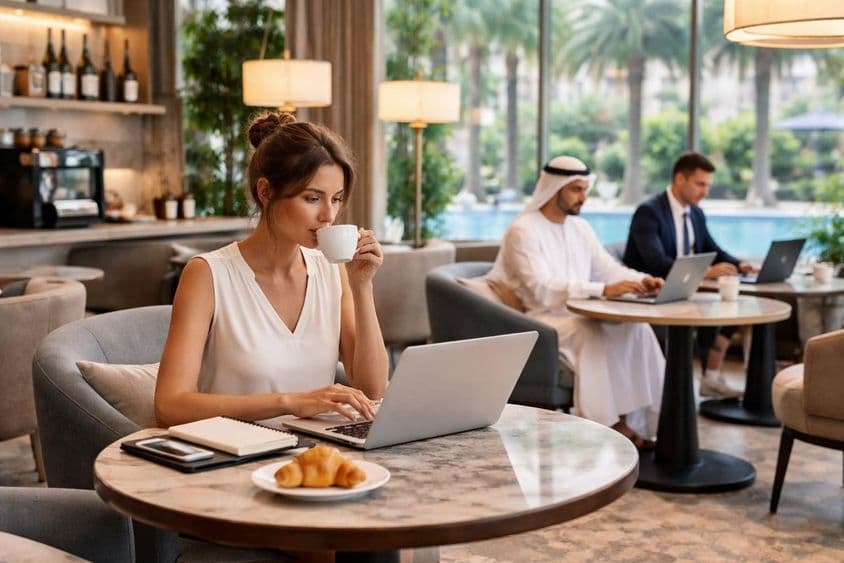 Moderné pracovné prostredie v hoteli