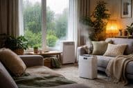 Vlhký dom po daždi