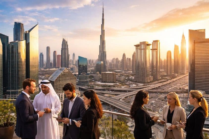 Pohľad na podnikateľský život v Dubaji
