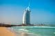 Luxusný hotel Burj Al Arab a verejná pláž Jumeirah