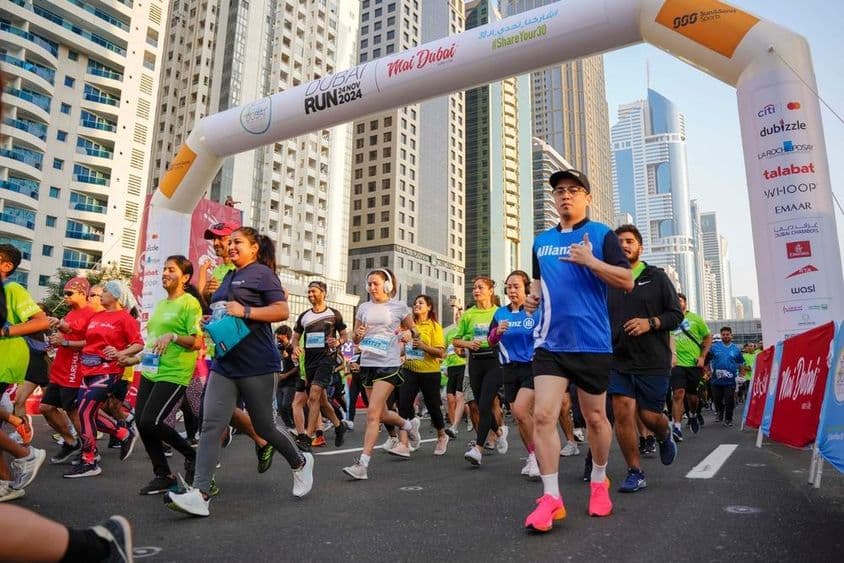 Dubai Run je najväčším komunitným bežeckým podujatím na svete, Spojené arabské emiráty