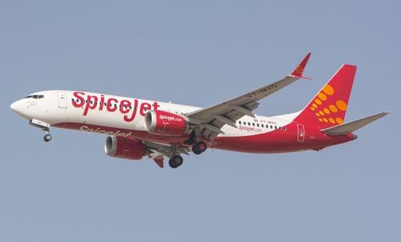 Lietadlo Boeing 737 MAX leteckej spoločnosti Spicejet