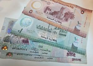 Bankovky dirhamu Spojených arabských emirátov