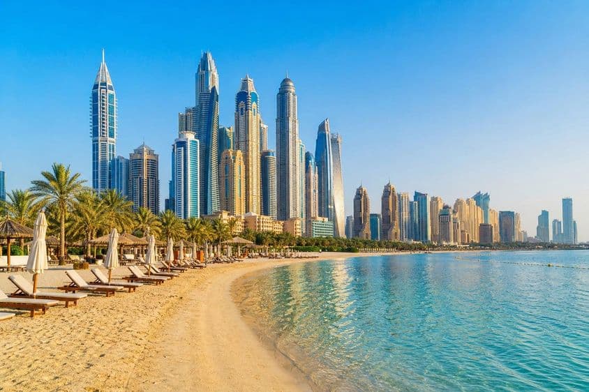 Práca a relaxácia v Dubaji