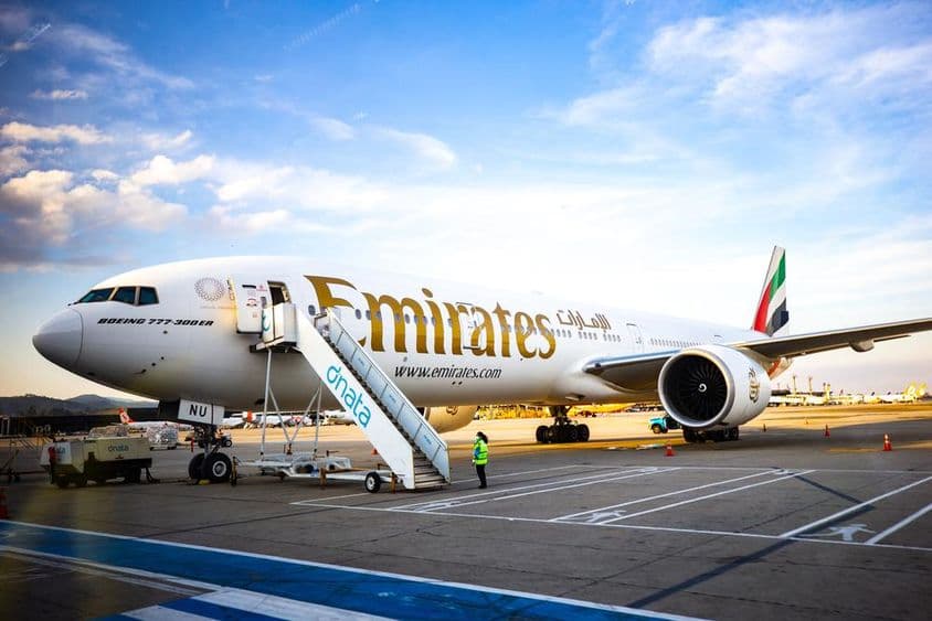 Letecké lietadlo Emirates