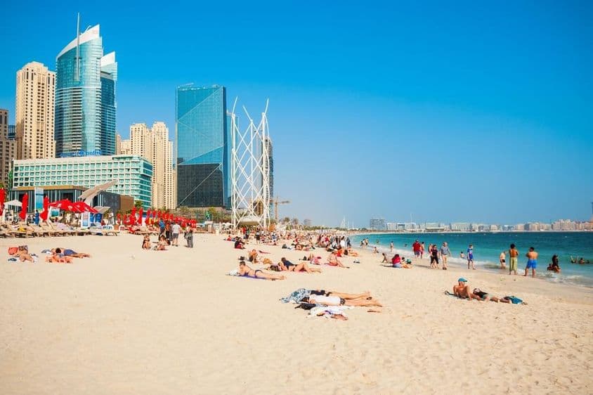 The JBR alebo Jumeirah Beach Residence