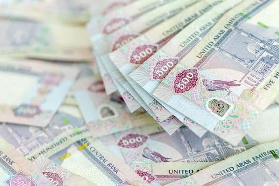 Spojené arabské emiráty dirhamy.