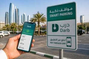 Inteligentné parkovanie v meste Abu Dhabi