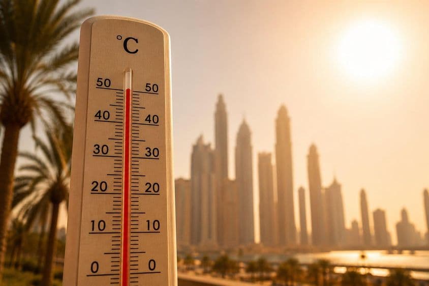 Začiatok horúceho vrcholu leta v Dubaji