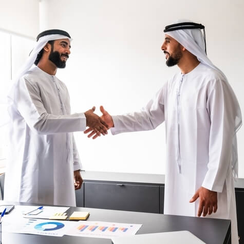 Arabskí podnikatelia uzatvárajú dohodu