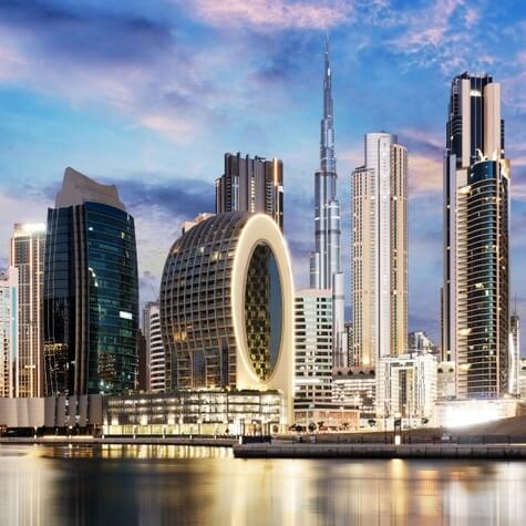 Dubajské mrakodrapy
